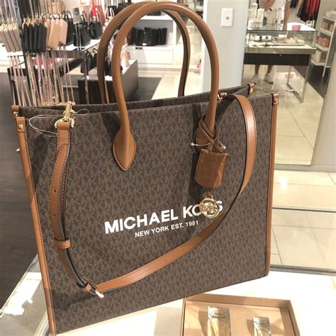 michael kors signature tote review|michael kors mirella large tote.